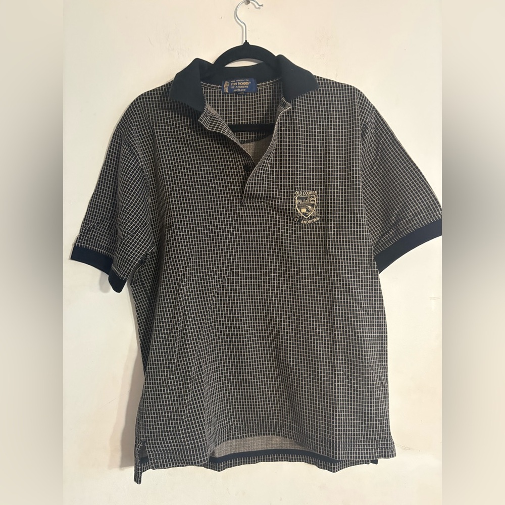 TOM MORRIS Men’s golf shirt Saint Andrews COURSE SIZE M